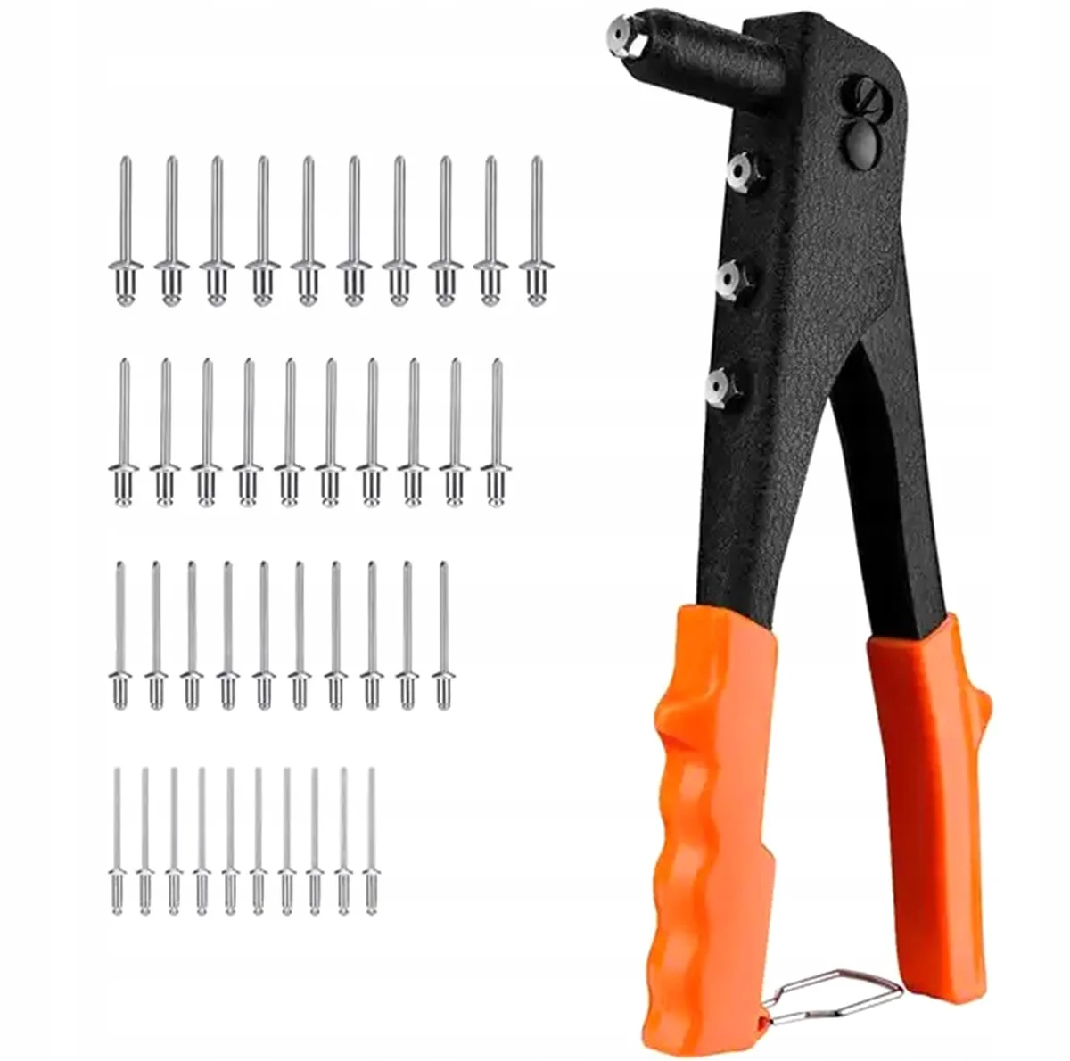 NZ30 NITOWNICA RĘCZNA DO NITÓW ALUMINIOWYCH 4 KOŃCÓWKI ZESTAW 200 NITÓW NZ30 NITOWNICA RĘCZNA DO NITÓW ALUMINIOWYCH 4 KOŃCÓWKI ZESTAW 200 NITÓW - Narzędzia ręczne