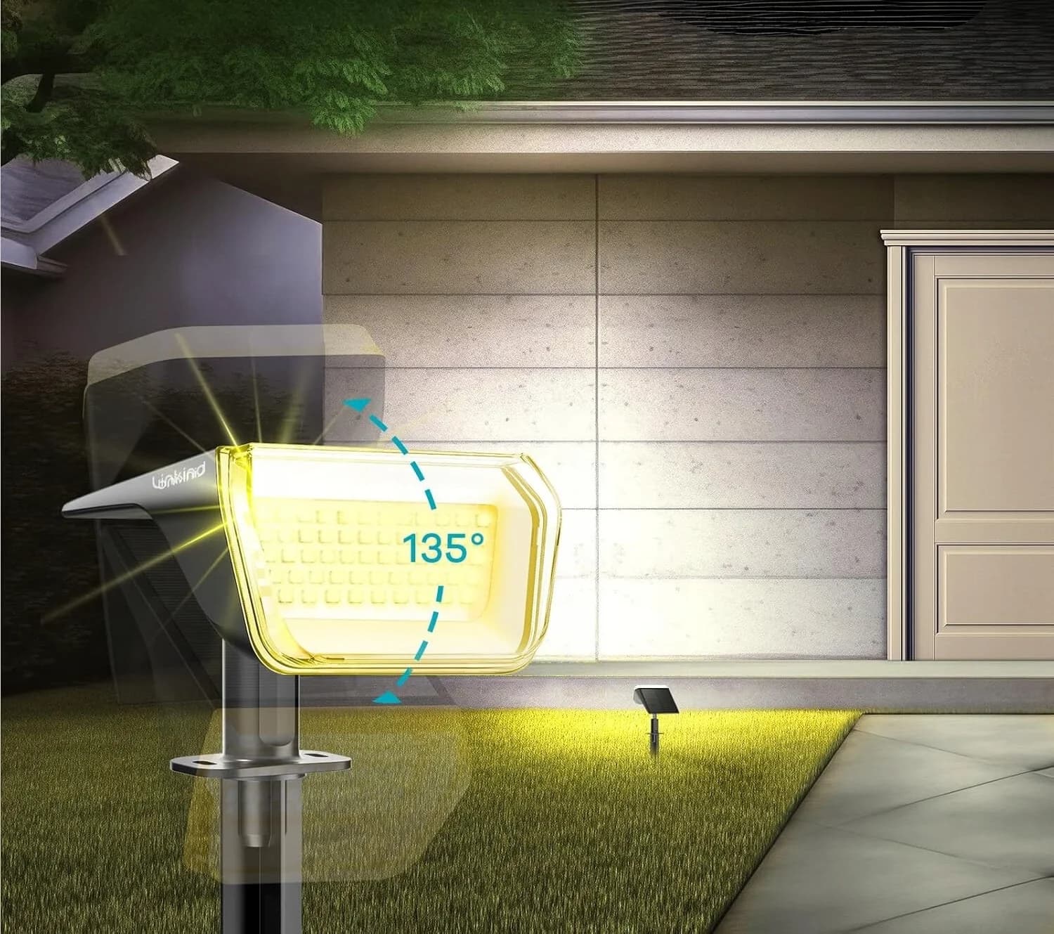 Lampki Solarne LinKind 3SZT Lampki Solarne LinKind 3SZT - LinKind Słupki oświetleniowe