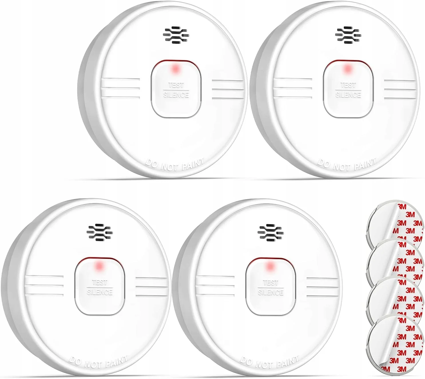 8x CZUJNIK DETEKTOR DYMU PUTOGESAFE GS538 8x CZUJNIK DETEKTOR DYMU PUTOGESAFE GS538 - Alarmy i detektory