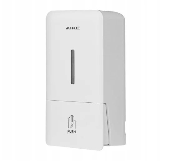 Ręczne dozownik do mydła naścienny AIKE 800 ml czarny Ręczne dozownik do mydła naścienny AIKE 800 ml czarny - AIKE Dozowniki do mydła