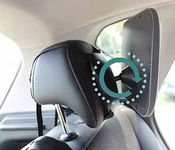 Lusterko do obserwacji dziecka Onco 17,5 cm x 24,5 cm czarny Lusterko do obserwacji dziecka Onco 17,5 cm x 24,5 cm czarny - Onco Akcesoria do fotelików