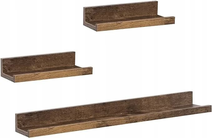 Półka Regał Ścienny Zestaw 3 Półek Woltu RG9491hov Półka Regał Ścienny Zestaw 3 Półek Woltu RG9491hov - Woltu Półki