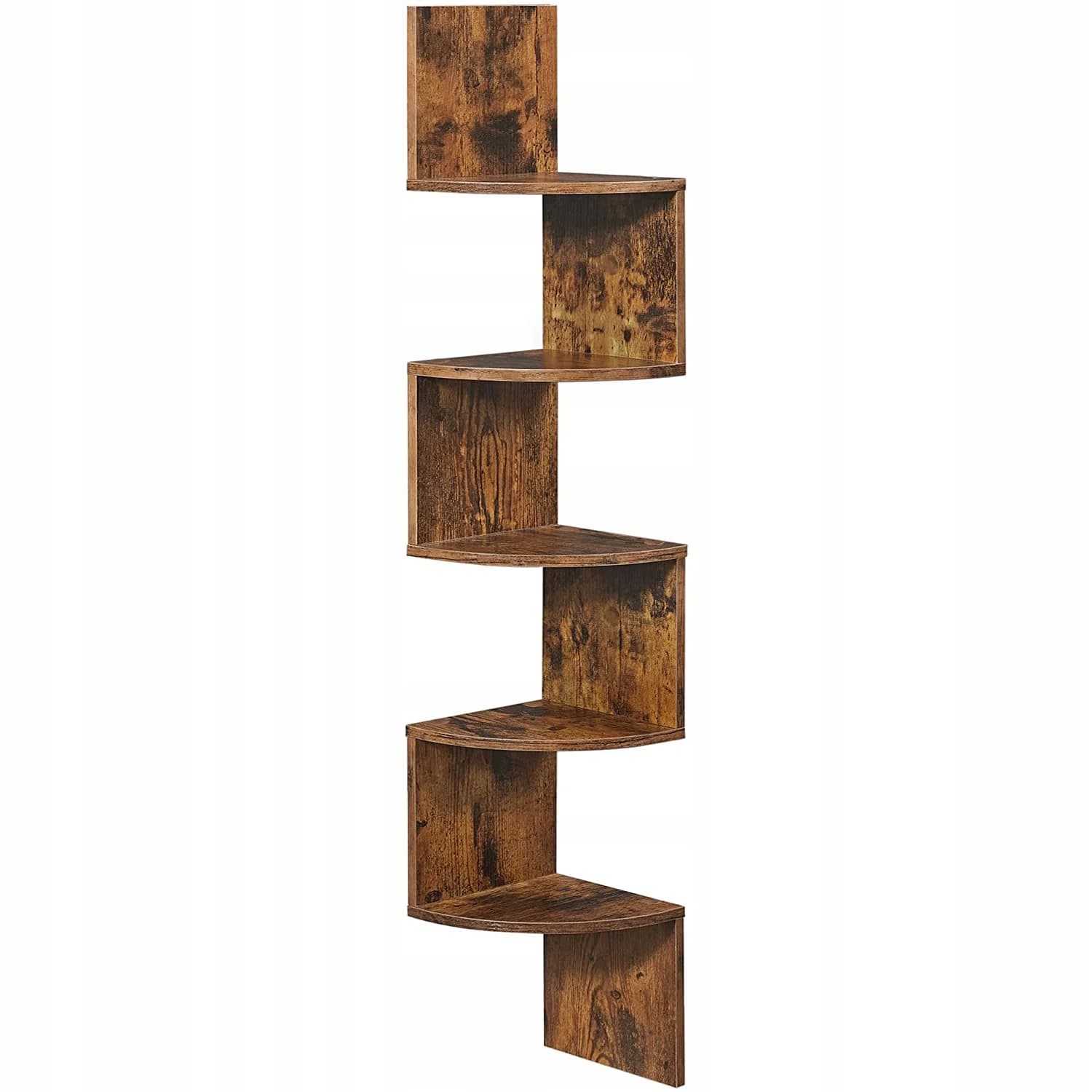 Regał Songmics Vasagle 20 cm x 127,5 cm x 20 cm odcienie brązu Regał Songmics Vasagle 20 cm x 127,5 cm x 20 cm odcienie brązu - Songmics Regały